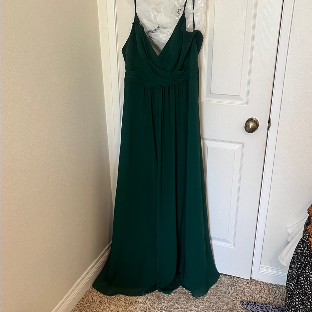 SORELLA VITA Deep Green Maxi Dress